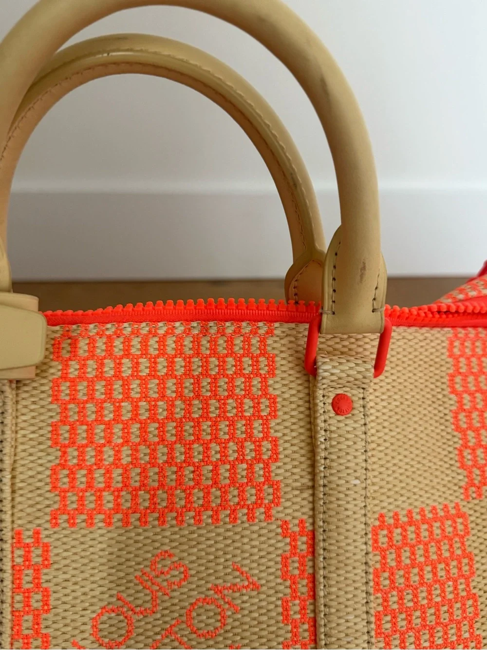 Louis Vuitton Damier Keepall Bandouliere 50 Checkered Weekender